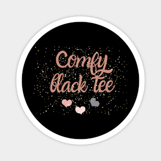 Comfy tee black Magnet